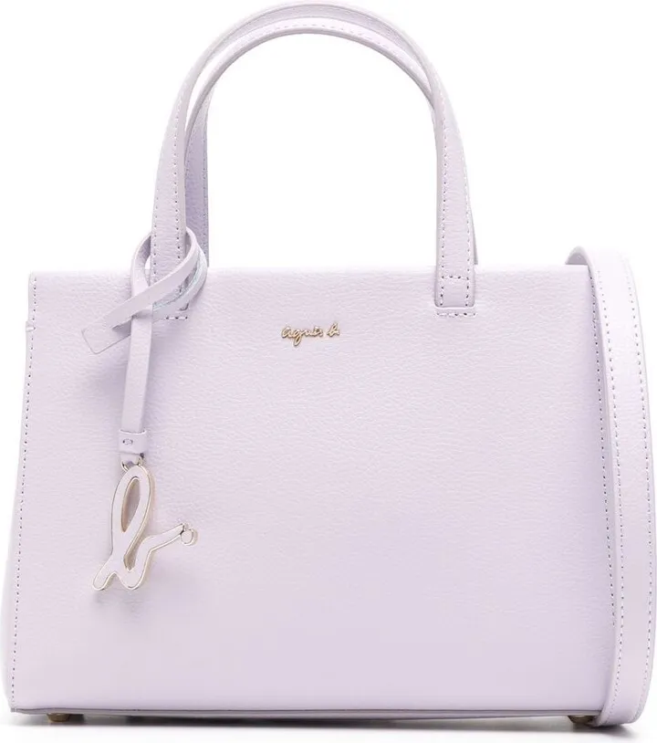 Logo-Charm Crossbody Bag