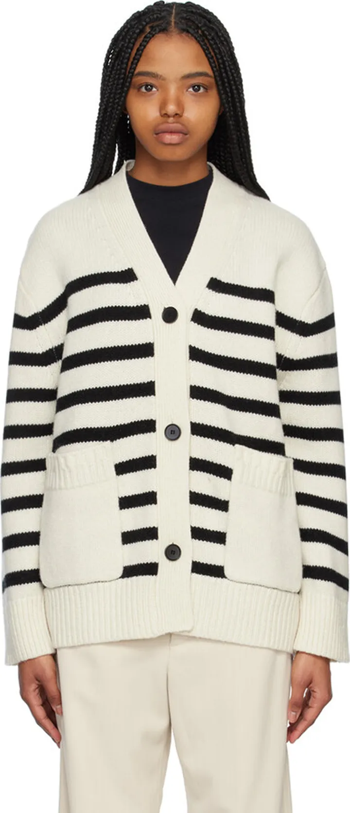 Axel Arigato Off-White Delphine Cardigan