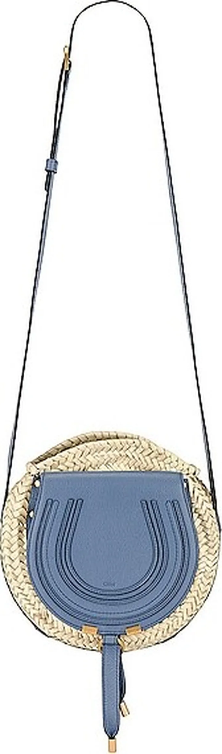 Chloe Marcie Saddle Bag in Blue