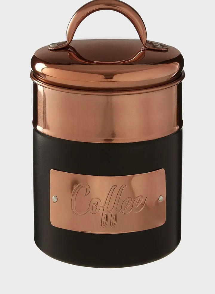 Copper Prescott Coffee Canister