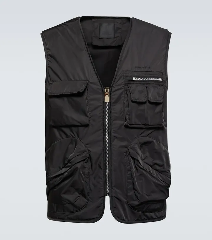 Padded technical vest