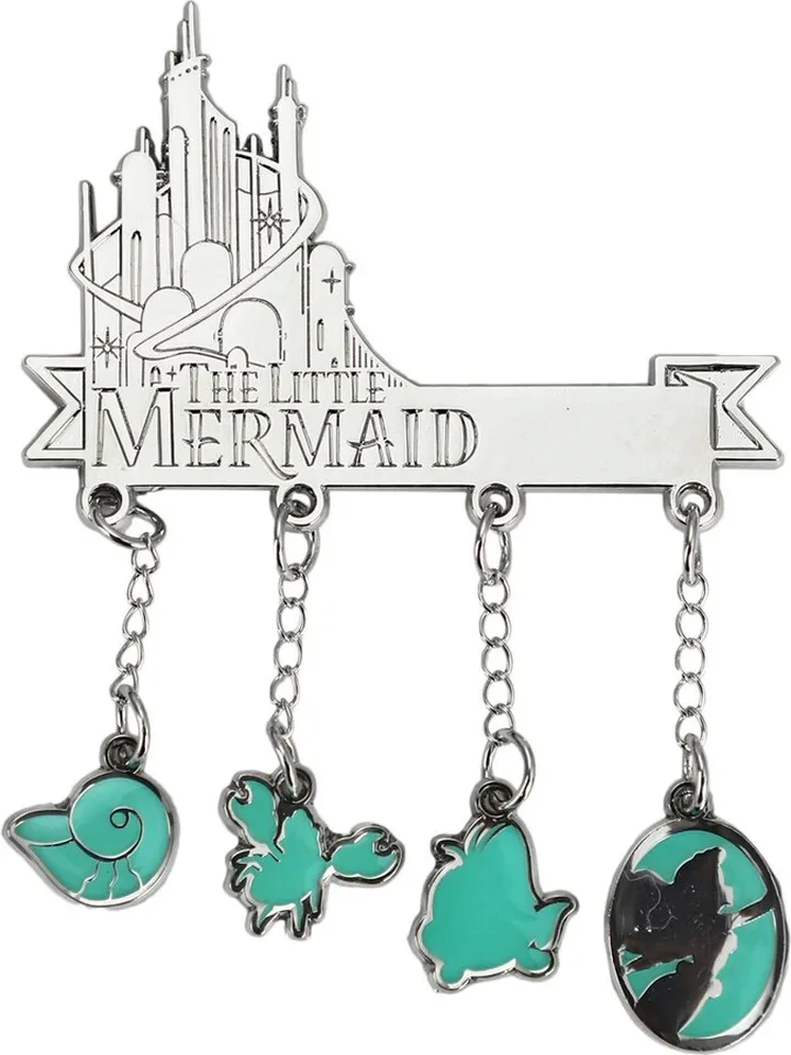 Little Mermaid Charm Lapel Pin