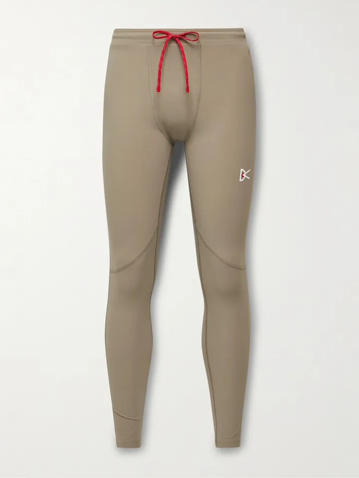 Lono Stretch Recycled-Jersey Tights
