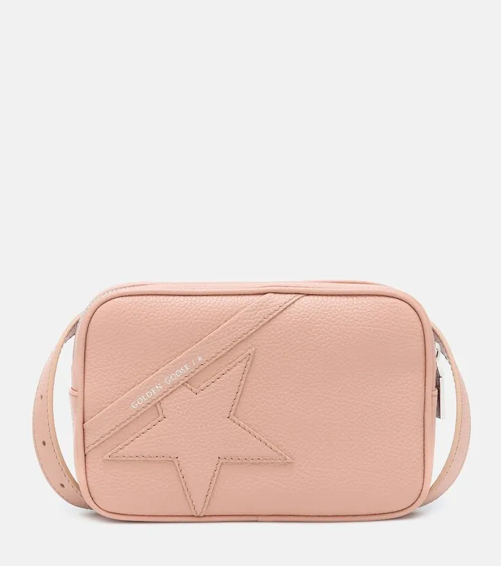 Star mini leather belt bag