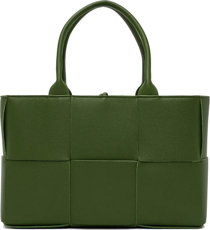 Bottega Veneta Green Arco Tote