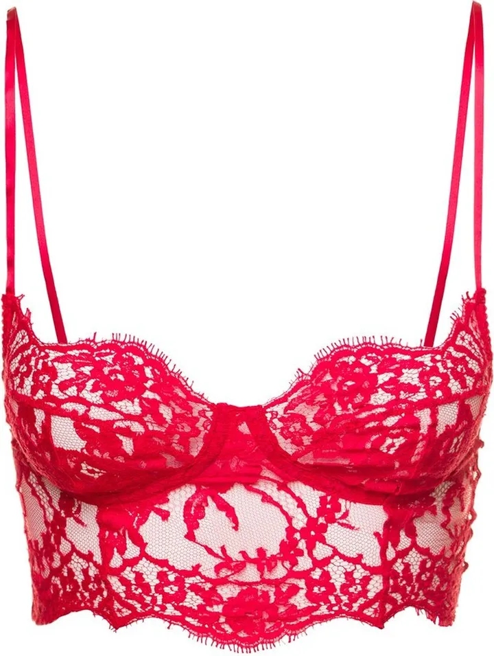Dolce & Gabbana Lace Lingerie Corset Top