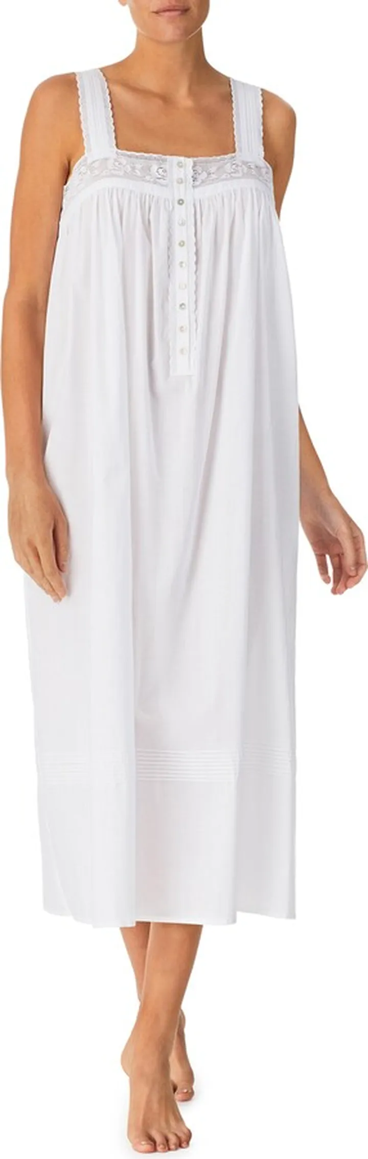 Julia Sleeveless Cotton Ballet Nightgown