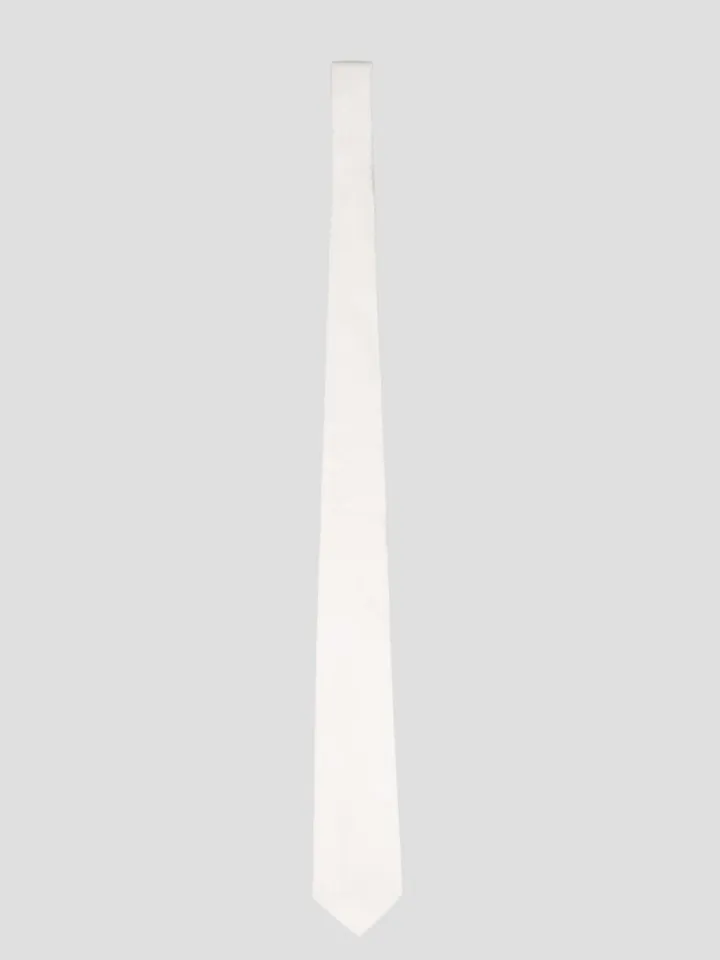 Tagliatore jacquard silk tie.