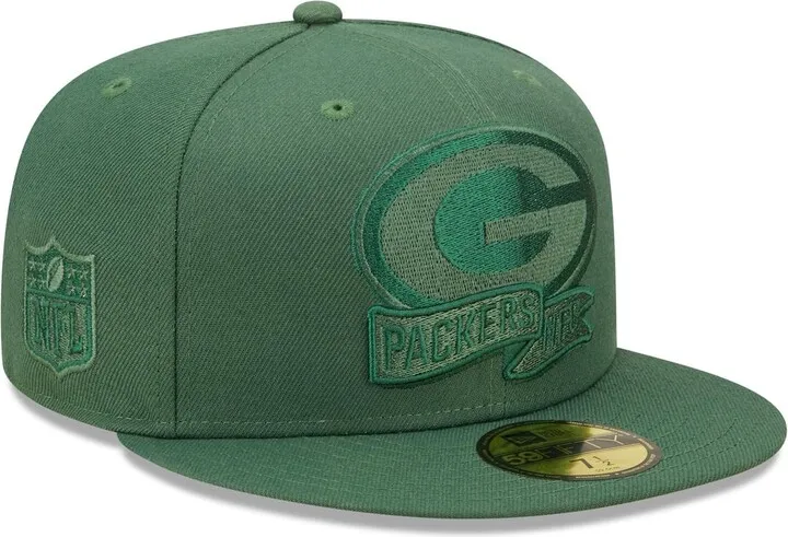 Men's New Era Green Bay Packers Tonal 2022 Sideline 59FIFTY Fitted Hat