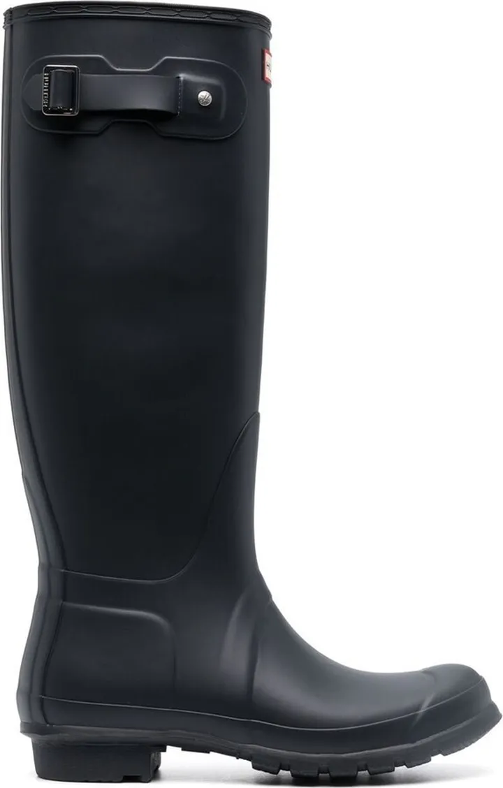 Knee-Length Logo-Detail Boots
