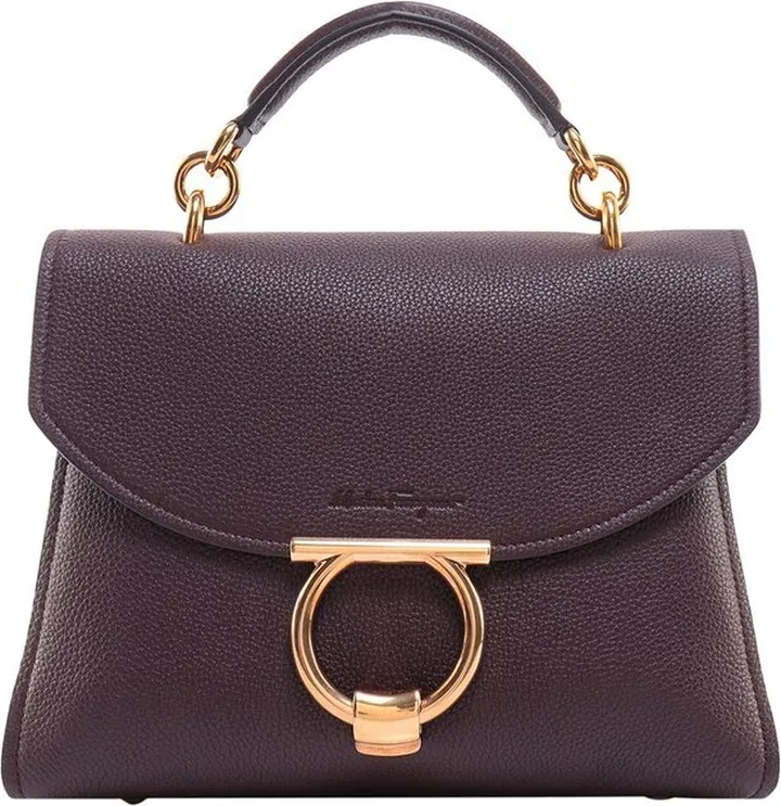 Salvatore Ferragamo Logo Embossed Tote Bag
