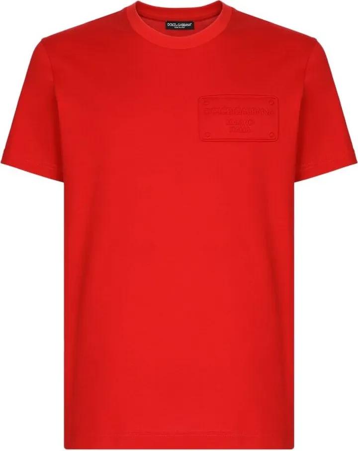 Dolce & Gabbana Embossed Logo T-Shirt