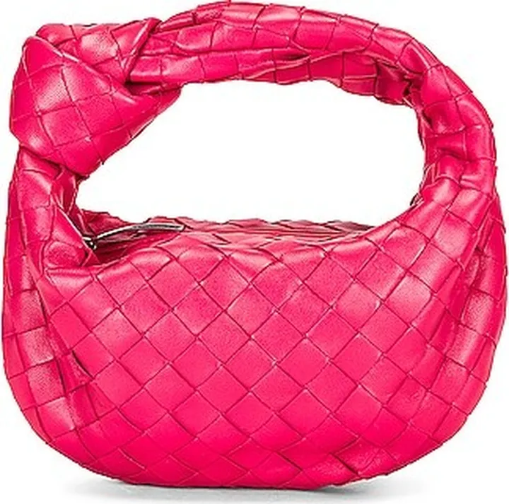Bottega Veneta Mini Jodie Bag in Fuchsia