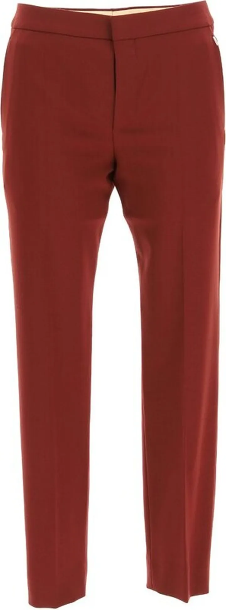 Chloé Pressed Crease Cropped Trousers