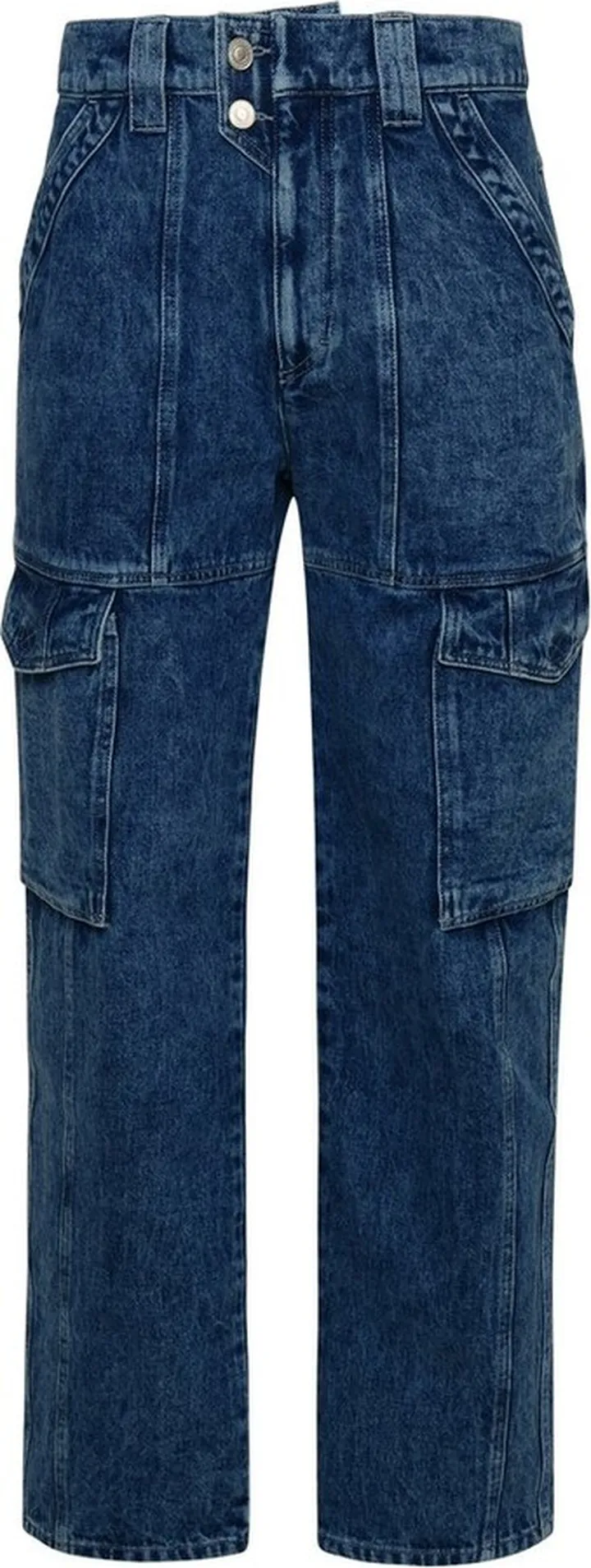 Isabel Marant Javier Straight-Leg Cargo Pants