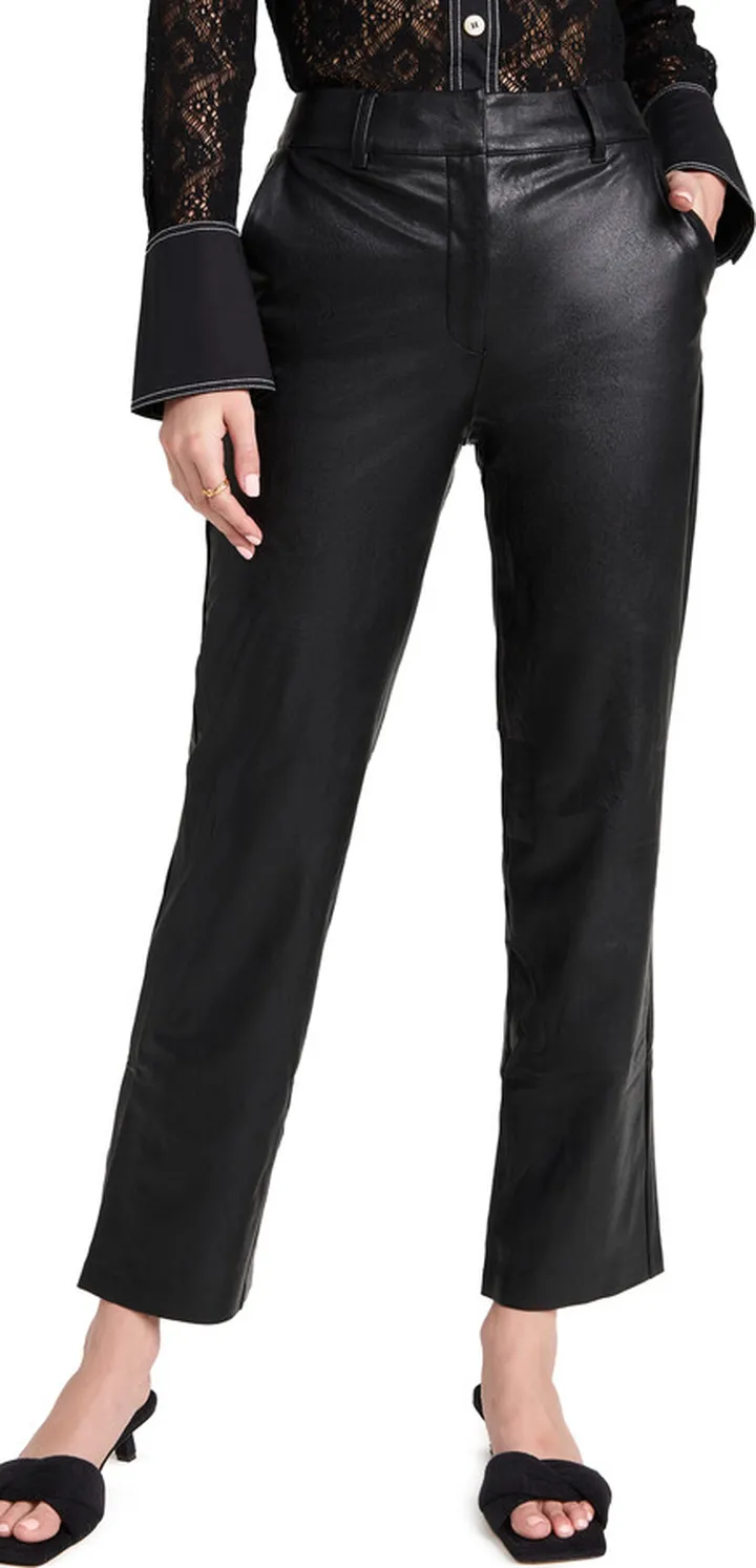 Commando Faux Leather Full Length Trousers