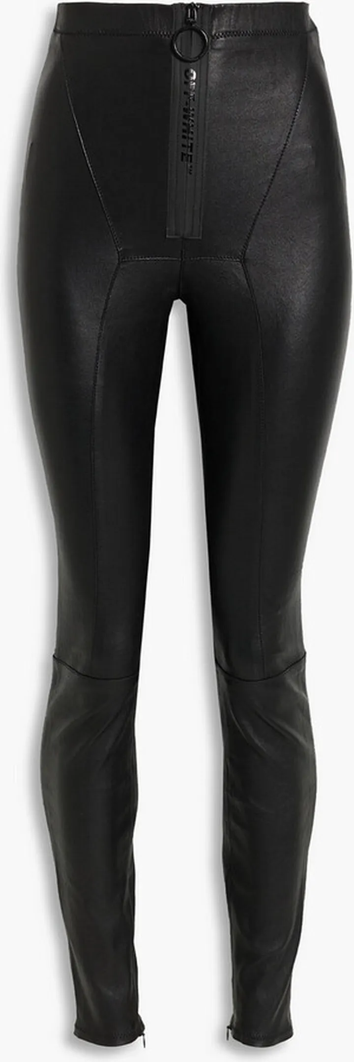 Leather skinny pants