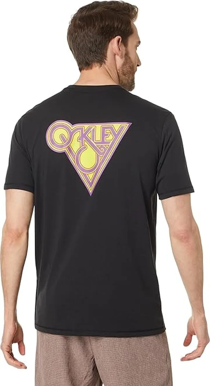 Oakley Tamarindo Short Sleeve Tee (Blackout) Men's Clothing