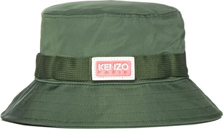 Kenzo Jungle Logo Patch Bucket Hat