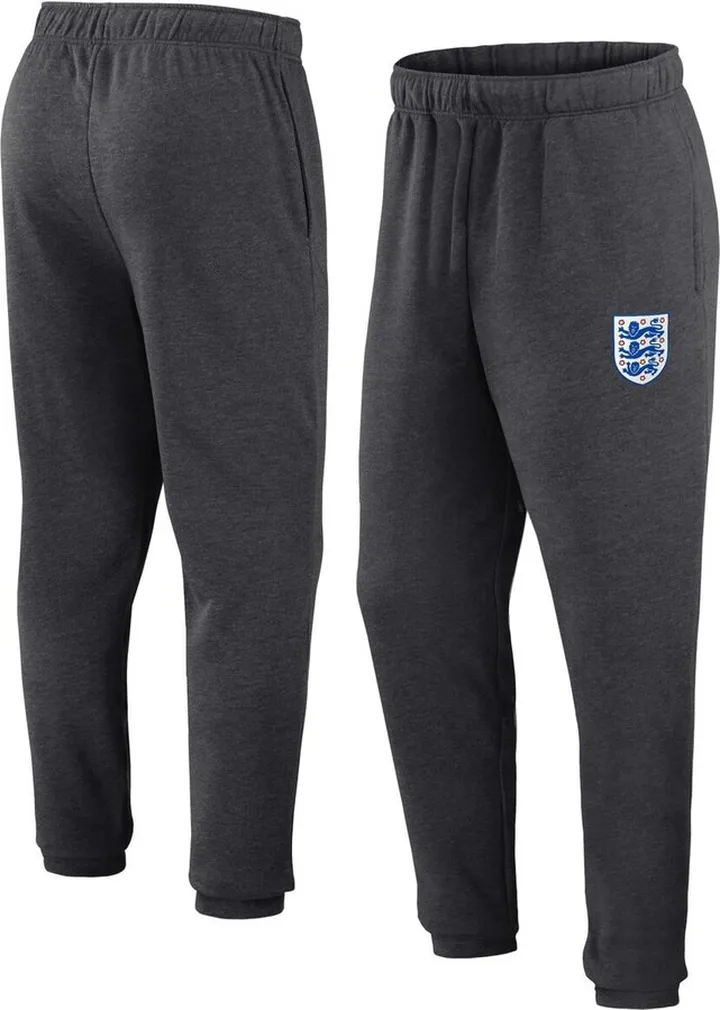 Men's Fanatics Branded Heather Charcoal England National Team From Tracking Sweatpants
