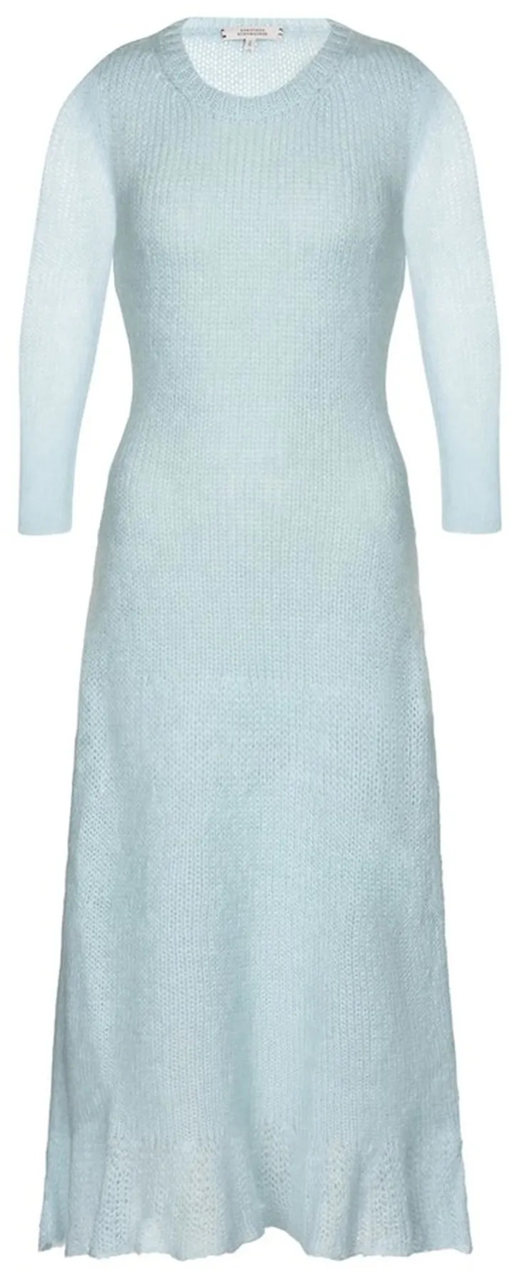 Airy Attitude mohair-blend midi dress