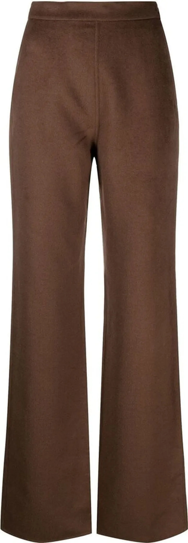 Bya high-waisted straight-leg trousers