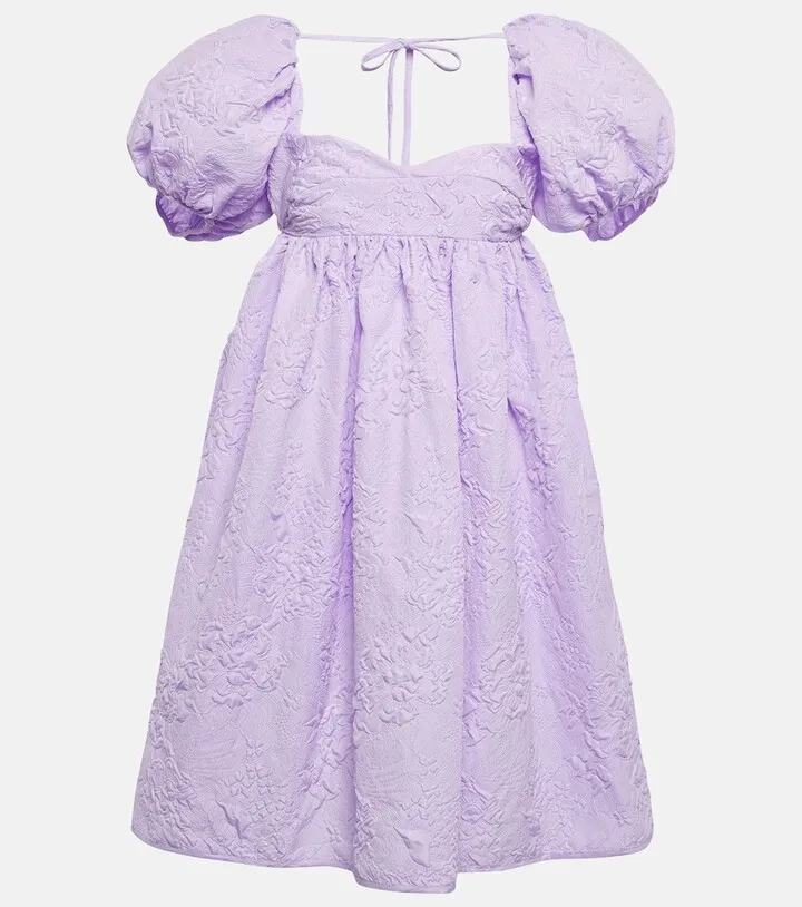 Susanna matelasse minidress