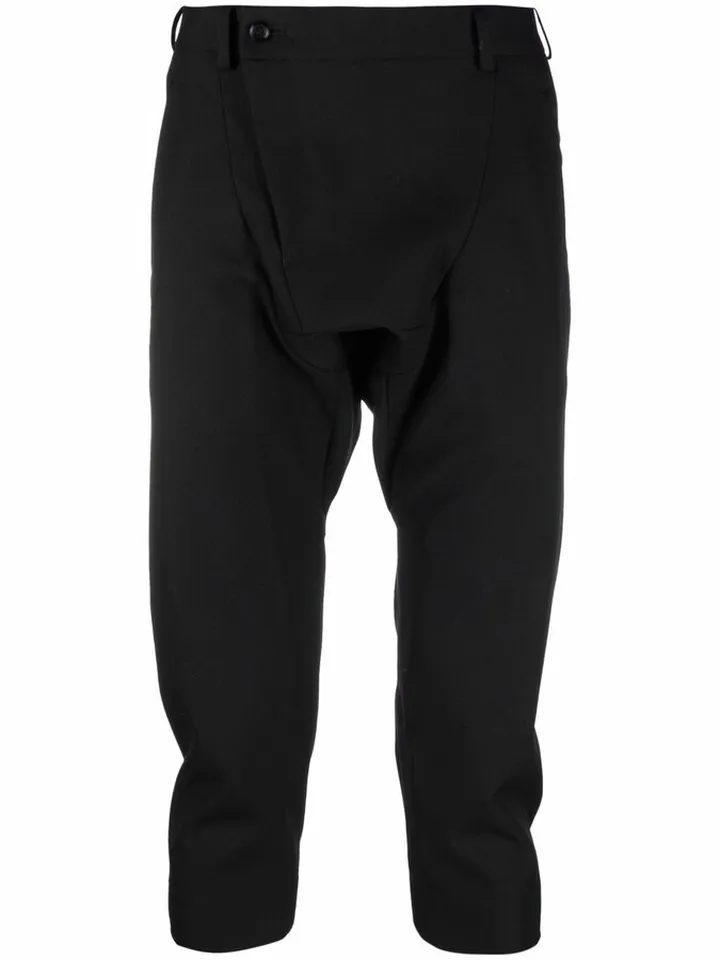 Cropped Tailored Trousers