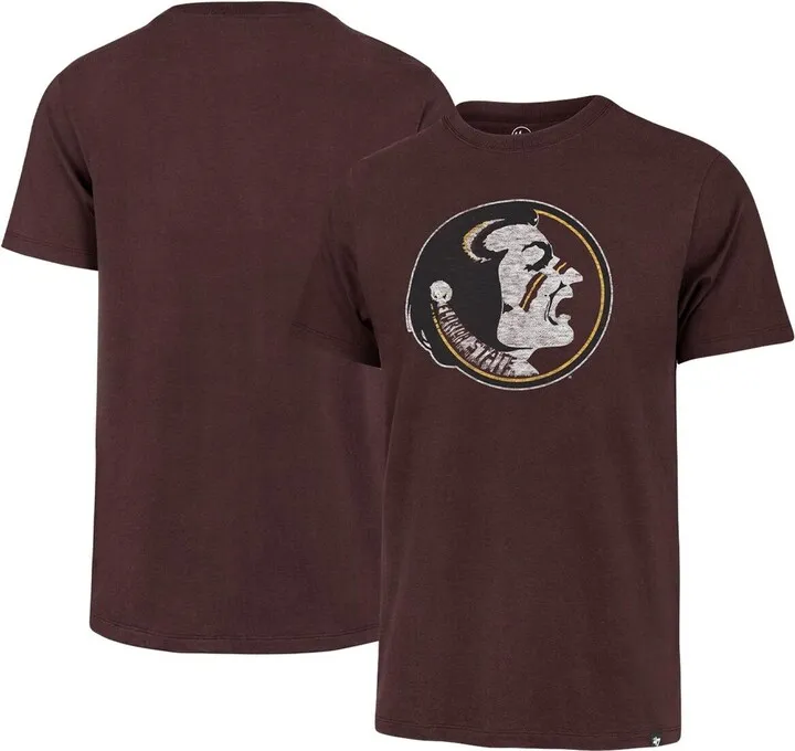 Men's '47 Brand Garnet Florida State Seminoles Premier Franklin Logo T-shirt