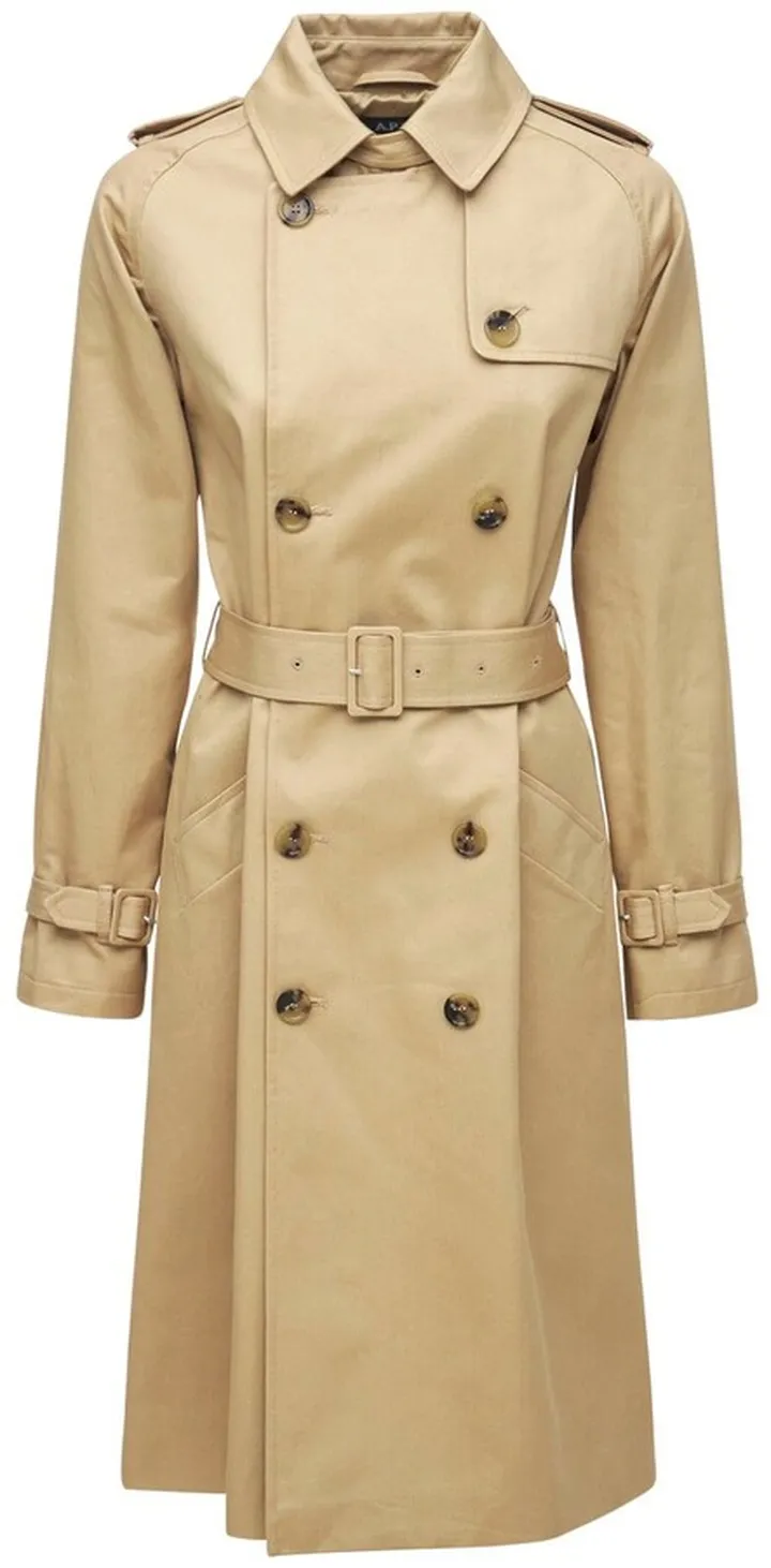 Greta waterproof trench coat