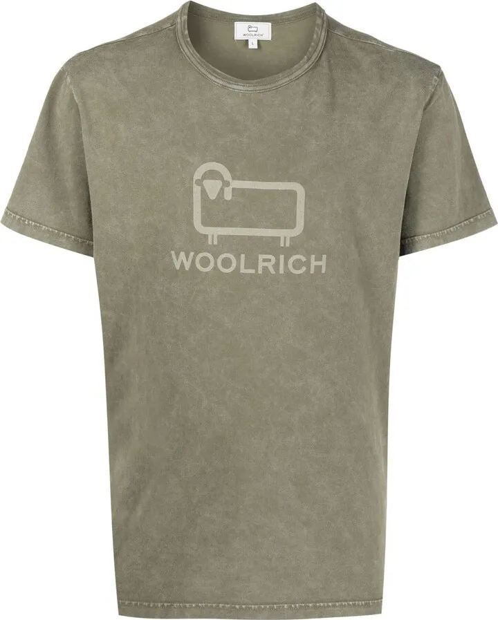 logo-print cotton T-shirt