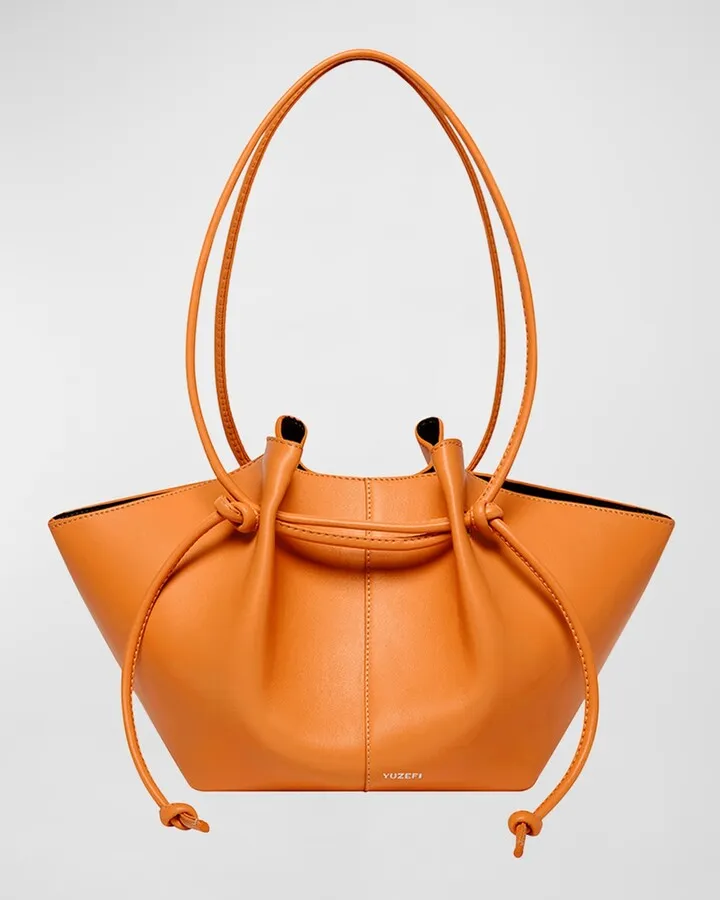 Mochi Wing Leather Shoulder Bag