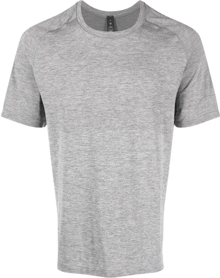 Grey Metal Vent Tech Running T-Shirt