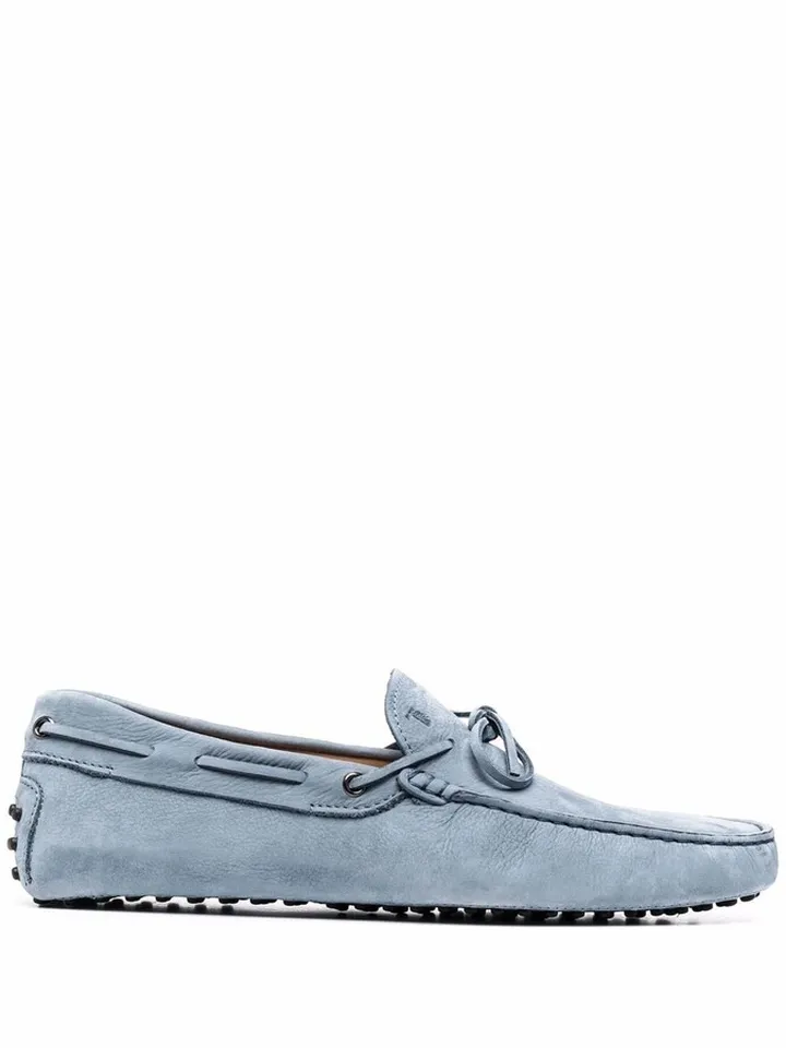 Gommino suede loafers