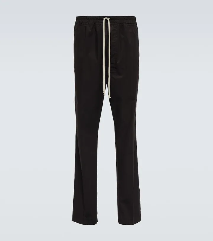 Slim cotton sweatpants