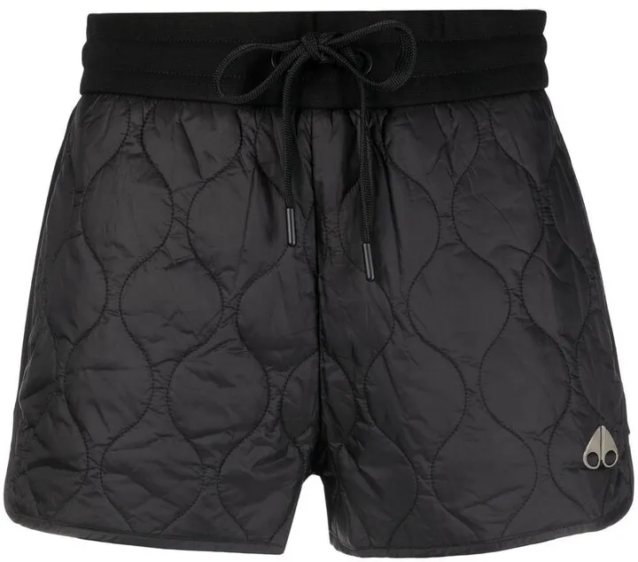 Quilted Recycled-Nylon Shorts