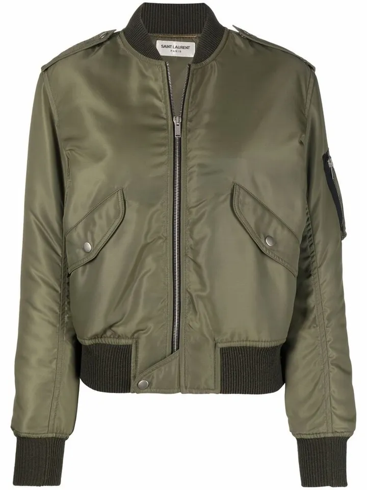 Zip-Up Bomber Jacket