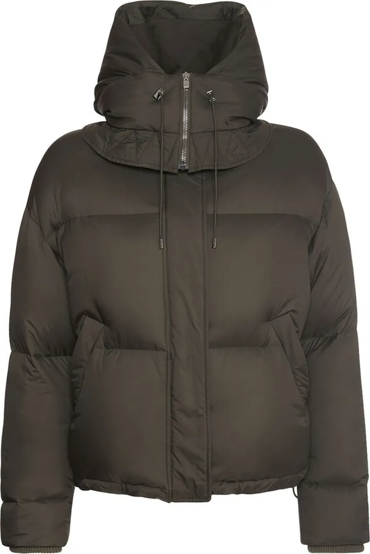 Suter hooded nylon puffer jacket