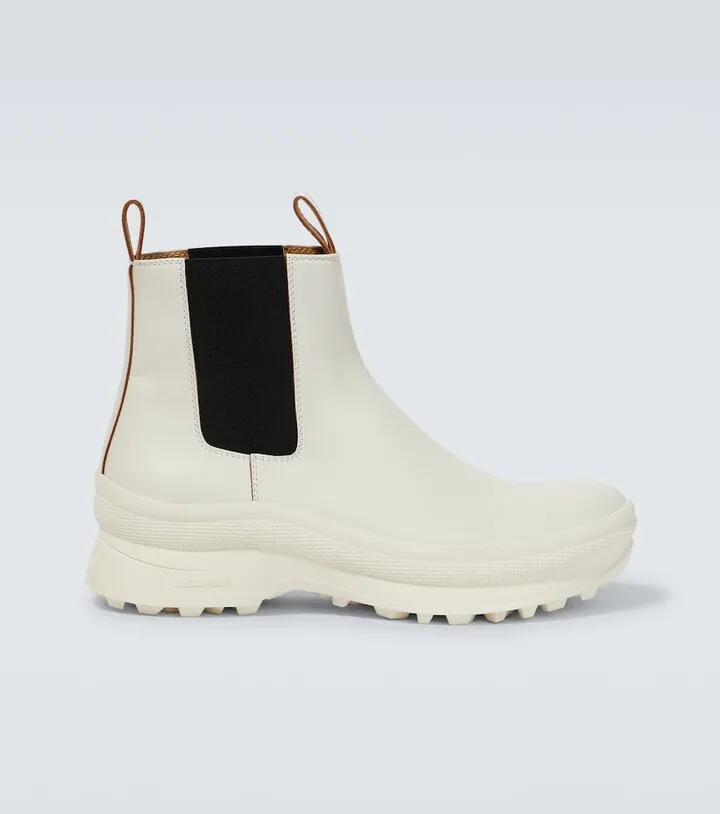 Leather Chelsea boots