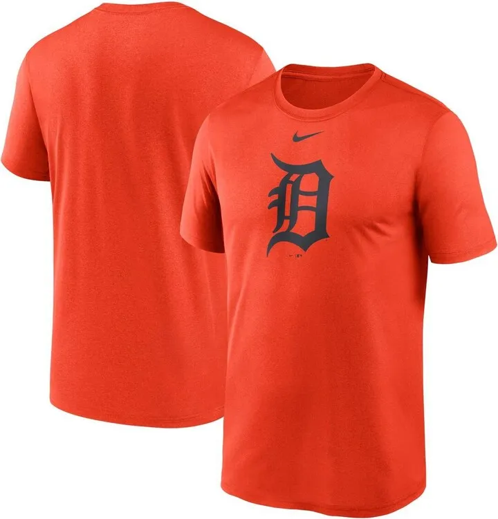Men's Nike Orange Detroit Tigers New Legend Logo T-shirt