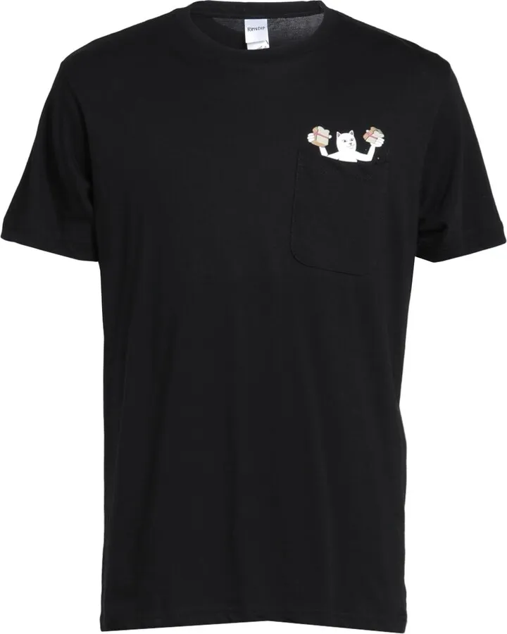Lets Get This Bread Pocket Tee T-shirt Black