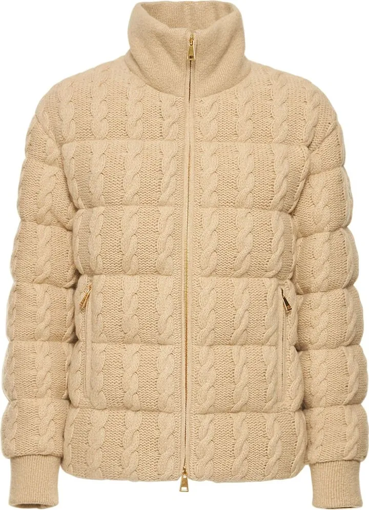 Coubus cashmere down jacket