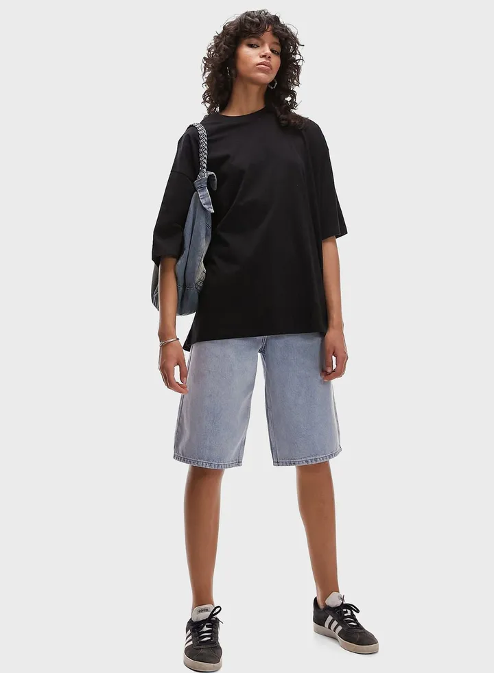 Crew Neck Oversized T-Shirt