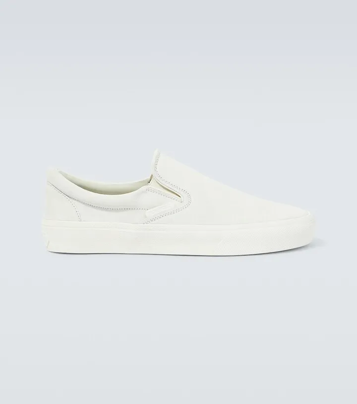 Jude leather slip-on sneakers