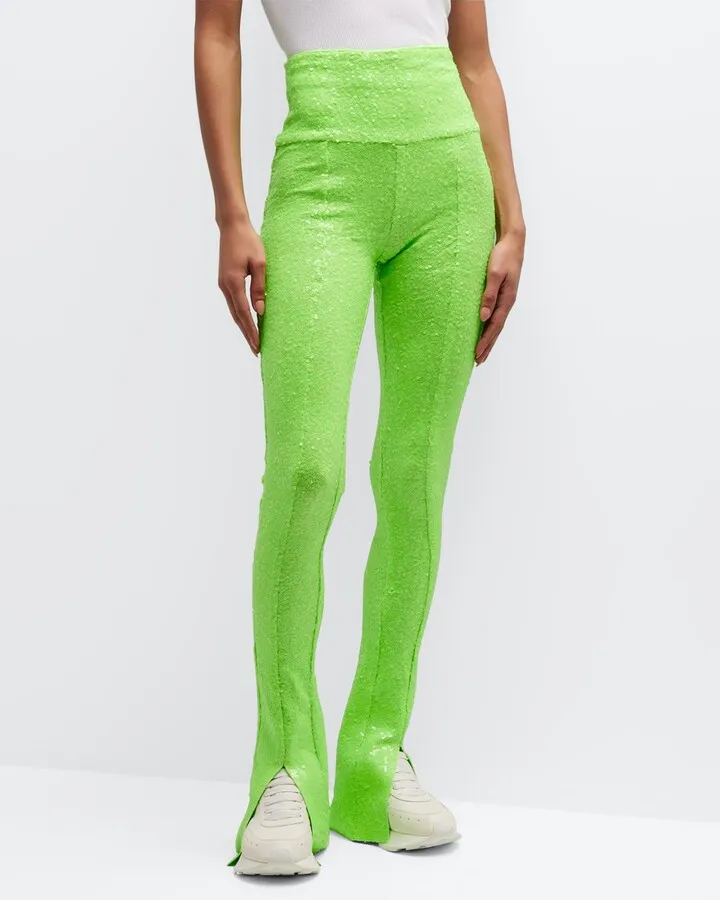 Petite Sequin Spat Leggings