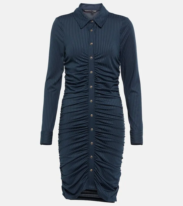 Davila ruched mini dress