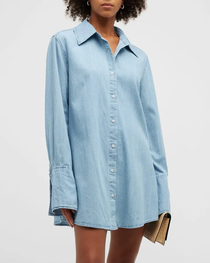 Dani Denim Mini Shirtdress