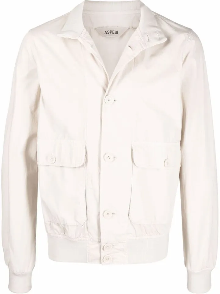 High-Neck Bomber Jacket
