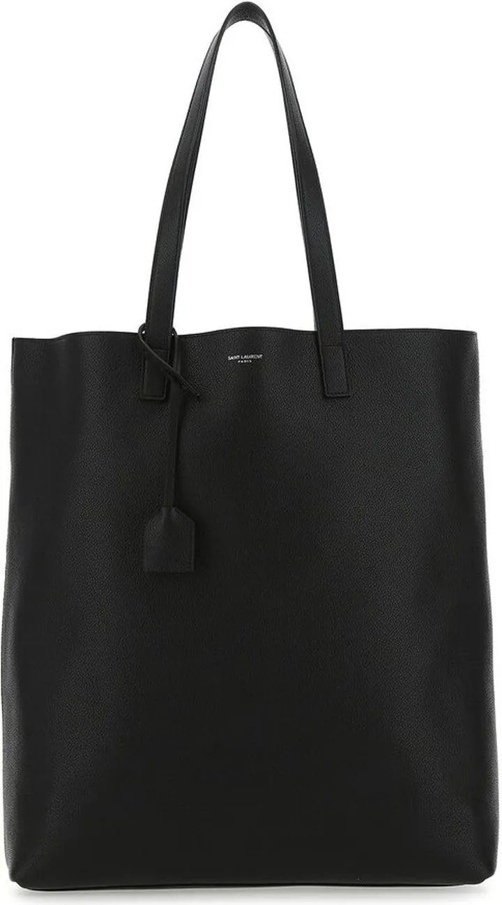Saint Laurent Bold Logo Detailed Tote Bag