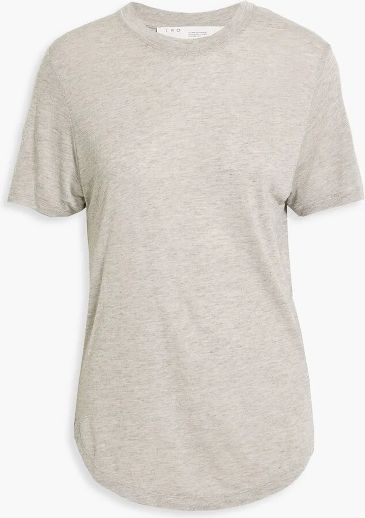 Rashel mélange modal and cashmere-blend T-shirt